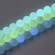 Synthetic Luminous Stone Beads Strands G-S200-08I-2