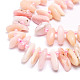 Chapelets de perles en opale rose naturelle G-E569-O13-3
