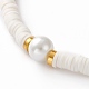 Colliers de perles heishi en argile polymère NJEW-JN03214-02-2