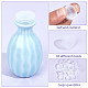 Gorgecraft 100pcs 5 estilos de tapones de botellas de plástico AJEW-GF0006-39-6