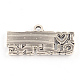 Tibetan Style Phrase I Love Quilting Alloy Charms TIBEP-Q054-38AS-RS-2