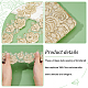 PandaHall 3D Flower Lace Trim OCOR-PH0001-71-7