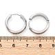 Серьги-кольца из хирургической нержавеющей стали 316 для женщин EJEW-G429-01B-P-5