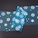 Snowflake Deco Mesh Ribbons OCOR-P010-G13-7