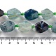 Natural Fluorite Beads Strands G-C182-15-02-5