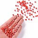 Perles de bugle rondes en verre lustre de couleurs opaques SEED-S045-001A-B01-5