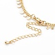Brass Pendant Necklaces NJEW-JN03413-3