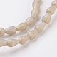 Chapelets de perles en verre imitation jade GLAA-A036-E01-3
