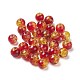 25 pz perle di vetro crackle trasparente CCG-XCP0001-02A-3