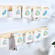 Cartes d'affichage de broche en velours et en plastique DIY-WH0209-43-5