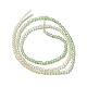 Brins de perles de verre de couleur dégradé transparent GLAA-H021-01A-13-4
