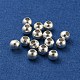 925 Sterling Silver Stopper Beads STER-I016-106A-S-2