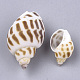 Perles de coquillages en spirale SSHEL-S258-54-2
