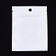 Жемчужная пленка пластиковая сумка на молнии OPP-R003-9x12-2