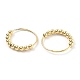 (vendita di fabbrica di feste di gioielli) anello di barretta d'ottone RJEW-Z008-03G-2