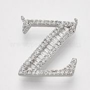 Реальные плакированные латунные подвески ZIRC-Q022-040P-Z-NF