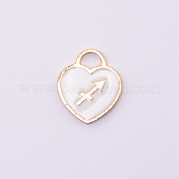Сплав эмали подвески ENAM-WH0049-36G-K01-RS