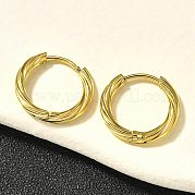 Серьги-кольца из нержавеющей стали 304 для женщин EJEW-M068-14G-01