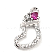 Подвески из кубического циркония с покрытием из латуни KK-R150-10P-01