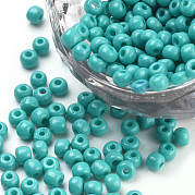 Выпечка краска стеклянные бусины SEED-Q025-3mm-L08