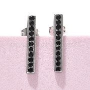 Серьги-гвоздики из нержавеющей стали 304 EJEW-F361-05P