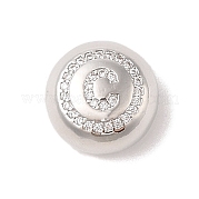 Подвески из латуни и кубического циркония KK-Z047-07P-C-RS