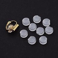 Earring Pads, 60pcs 6 Styles - Silicone Comfort Earring Backs Cushions  (Clear)