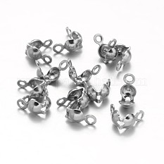 304 Stainless Steel Bead Tips X-STAS-M213-09