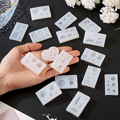 16шт 16 стиля силиконовая форма для глины&nbsp;SIMO-TAC0001-17