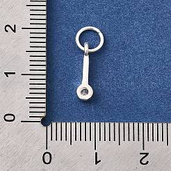 925 серебряная подвеска-подвеска с прозрачными кубическими цирконами STER-I022-03S