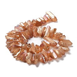 Brins de perles de cristal de quartz naturel&nbsp;G-K181-B26