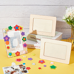 DIY-Bastelset mit Blumen- und Tierbilderrahmen&nbsp;DIY-OC0010-12
