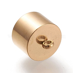 Ionenplattierung (IP) 201 Edelstahl-Kordelenden&nbsp;STAS-M228-V001-03G