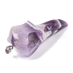 Природный аметист большие кулоны&nbsp;G-Q172-12B