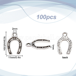Supports de pendentif d'émail en alliage de style tibétain&nbsp;FIND-SC0003-13