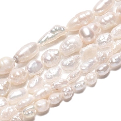 Cuentas de perlas de keshi barroco natural&nbsp;PEAR-N031-01