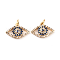 Латунные подвески из кубического циркония с микропаве&nbsp;KK-D065-07G