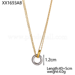 Grands pendentifs en acier inoxydable 304&nbsp;SA-OY002-40G