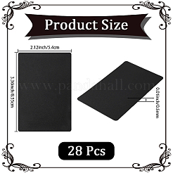 28шт пластиковые листы&nbsp;DIY-CP0013-25A