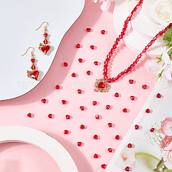 300 шт. Прозрачные стеклянные бусины&nbsp;GLAA-SP0001-48