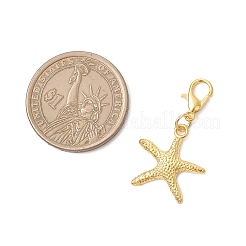 7 шт. подвеска из сплава в тибетском стиле серии «Океан»&nbsp;HJEW-JM03897