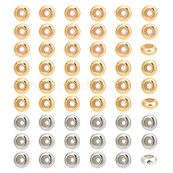 60шт 3 цвета латунные бусины FIND-PH0020-91