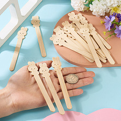50шт деревянные палочки для тортов&nbsp;AJEW-TA0018-01B