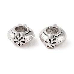 Сплавочные овальные бусины тибетского стиля  FIND-C060-016AS