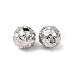 Текстурированные бусины из нержавеющей стали 304 STAS-I358-10P-01