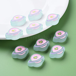 Прозрачные акриловые бусины&nbsp;MACR-S374-02B-05