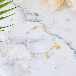 340 шт. 6 размера латунных соединительных колец KK-FH0005-39