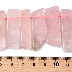 Нити из натуральных розовых хрустальных бусин G-S386-D12