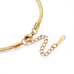 Цепочки-ёлочки из нержавеющей стали 304 толщиной 2.5 мм&nbsp;LS-NJEW-N058-01A-G