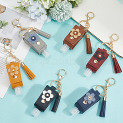 6 шт. 6 цвета или настольные пустые дорожные брелки для бутылок KEYC-SC0001-57B